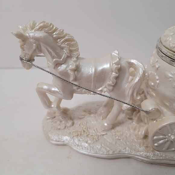 Cinderella's Carriage Trinket Box - Picture 2 of 11